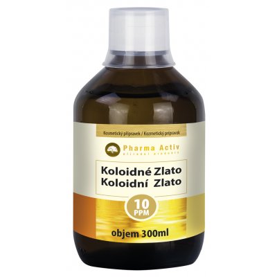Pharma Activ Koloidní zlato (10 ppm) 300 ml – Zbozi.Blesk.cz