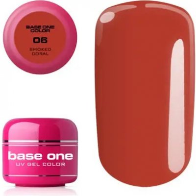 Silcare UV gel Base One Color Smoked Coral 06 5 g