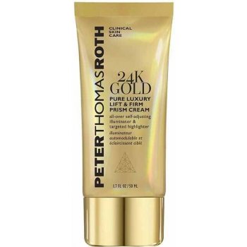 Peter Thomas Roth 24K Gold luxusní rozjasňující krém pro vyhlazení a zpevnění pleti All-Over Self-AdJusting Illuminator & Targeted Highlighter 50 ml