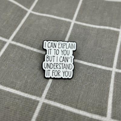 Pinarna I can explain it to you but I can't understand it for you / Můžu ti to vysvětlit, ale nemůžu tomu za tebe porozumět – Sleviste.cz