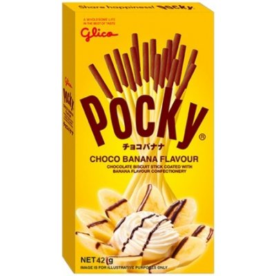 Glico Pocky tyčinky Choco Banana 42 g – Zboží Dáma