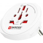 SKROSS cestovní adaptér Europe pro cizince v ČR, typ E/F