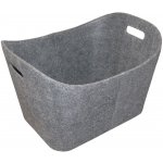 Lienbacher Plstěný koš 35x55 cm šedá LB0052 – Zboží Dáma