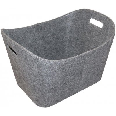 Lienbacher Plstěný koš 35x55 cm šedá LB0052 – Zboží Dáma