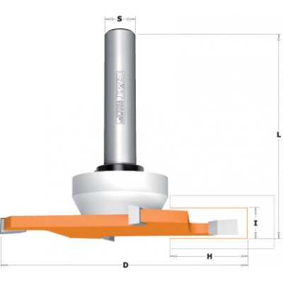 CMT C922 Talířová drážkovací fréza na CORIAN - D92x6,35 H27,3 S=12 HW C92203311B – Zboží Mobilmania