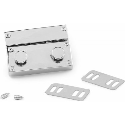 Sada zapínání na tašku 27x41 mm - nikl – Zboží Dáma