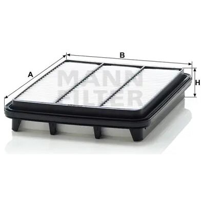 MANN FILTER Vzduchový filtr C 2740 – Hledejceny.cz