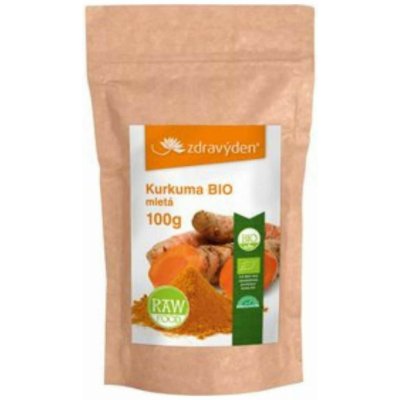 Zdravý den Kurkuma mletá BIO 100 g – Hledejceny.cz
