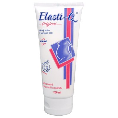 Elasti-Q Original tělový krém k prevenci strií 200 ml