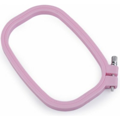 Vyšívací rámeček plastový růžová sv. – Sleviste.cz