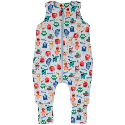 Esito Spací pytel s nohavicemi Příšerky modrá – Zboží Dáma