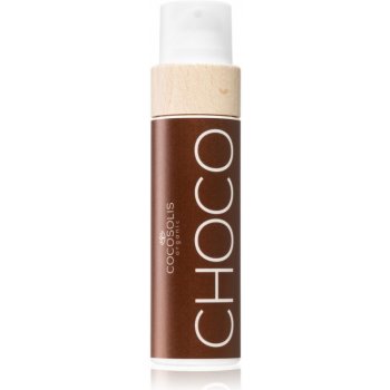 COCOSOLIS CHOCO pečující a opalovací olej bez ochranného faktoru s vůní Chocolate 110 ml