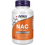 Now Foods Now NAC N-Acetyl-L-Cystein + Selen a Molybden 600 mg 100 kapslí – Zbozi.Blesk.cz