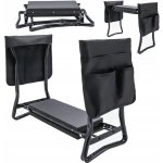 Pro-Tech shop Zahradní židle – klekátko, se 2 kapsami, černá 41092 OM-992207 – Zboží Dáma