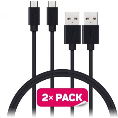 Connect IT CCA-3006-BK Wirez Micro USB - USB, 1m, černý – Zbozi.Blesk.cz