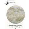 Výroba nástrahy Tommi-Fly HARE & RABBIT SUPER DUBBING light brown