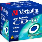 Verbatim CD-R 800MB 40x, AZO, jewel box, 10ks (43428) – Sleviste.cz