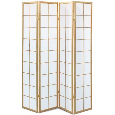 Autronic Paraván 4 dílný EF-E804 NAT – Zboží Dáma