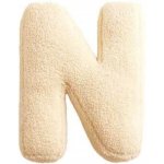 Mealini plyšové písmeno Wollweiss N – Zbozi.Blesk.cz
