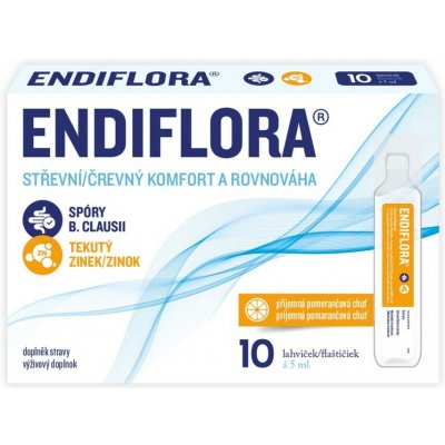 Endiflora střevní komfort a rovnováha 10 x 5 ml – Hledejceny.cz