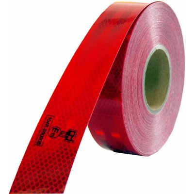 Samolepící páska reflexní 5cmx50m červená – Zboží Mobilmania