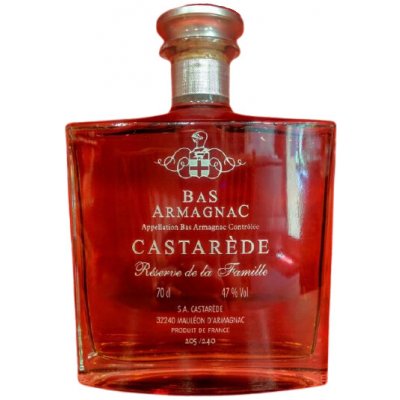 Armagnac Castarede Reserve de la Famille 30y 47% 0,7 l (holá láhev) – Sleviste.cz