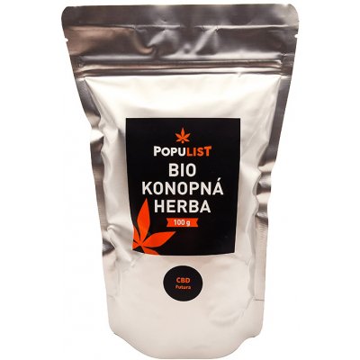 Populist BIO konopná herba Futura CBD Balení: 100 g – Zbozi.Blesk.cz