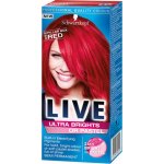 Schwarzkopf Live Ultra Brights or Pastel barva na vlasy 092 Pillar Box Red – Zboží Mobilmania