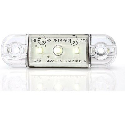 Poziční LED světlo SLIM bílé 12/24V - W97.1/710 | Zboží Auto