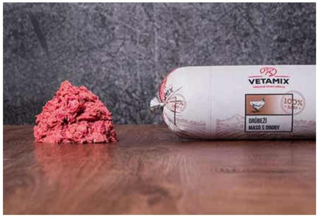 Vetamix hovězí maso s droby 1000 g