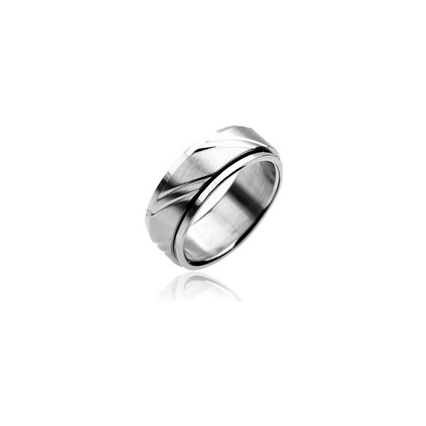 Šperky eshop prsten dvoudílný stříbrný s gravírovaním F3.1 od 216 Kč -  Heureka.cz
