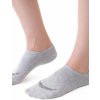 Dámské nízké ponožky 021 MELANŽOVÁ SVĚTLE ŠEDÁ