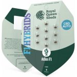 Royal Queen Seeds Atlas F1 Hybrid CBD Auto semena neobsahují THC 3 ks – Zboží Mobilmania