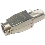 OEM Konektor STP RJ45 (8p8c), Cat6A, samořezný, drát RJ456ASOLSTP – Sleviste.cz