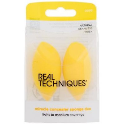 Real Techniques Miracle Concealer Sponge Duo – Zboží Mobilmania