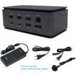 i-Tec USB4 Metal Docking station Dual 4K HDMI DP with Power Delivery 80 W + i-tec Universal Charger 112 W USB4DUALDOCK100W – Zbozi.Blesk.cz