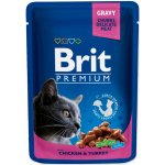 Brit Premium Cat Chicken & Turkey 12 x 100 g – Zboží Mobilmania