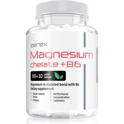 Zerex Magnesium v chelátové formě 90 tablet – Hledejceny.cz