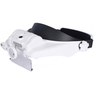 Levenhuk Inc. Čelní binokulární lupa s LED osvětlením Levenhuk Zeno Vizor HR4 – Zboží Dáma