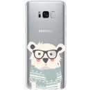 Pouzdro iSaprio Bear With Scarf - Samsung Galaxy S8