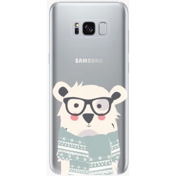 Pouzdro iSaprio Bear With Scarf - Samsung Galaxy S8