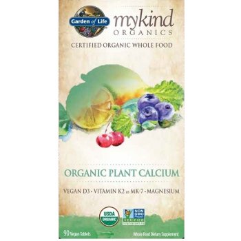 Mykind Organic Plant Calcium rostlinný vápník 90 tablet