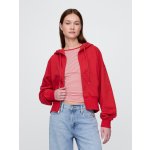 GAP Oversize mikina Heavyweight Červená – Zboží Mobilmania