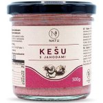 NATU Kešu krém s jahodami 300 g – Zbozi.Blesk.cz