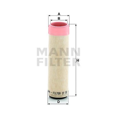 Filtr - sekundární vzduch MANN-FILTER CF 50 – Hledejceny.cz