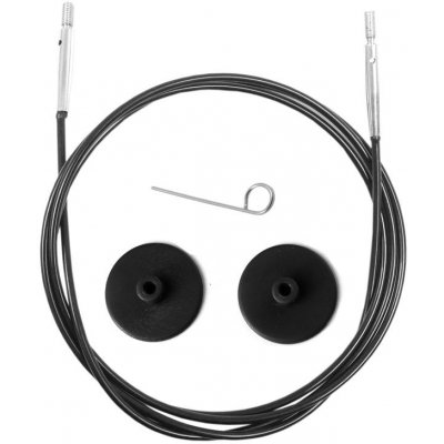 KnitPro lanko na jehlice se stříbrným spojem 76cm – Zboží Mobilmania