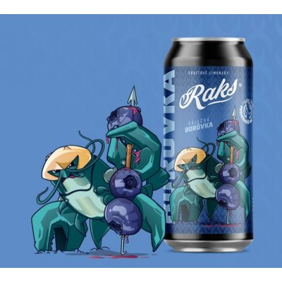 Raks Limonáda Borůvka 0,5 l – Zboží Dáma