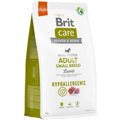 BRIT Care Hypoallergenic Adult Small Breed Lamb&Rice - suché krmivo pro psy - 7 kg