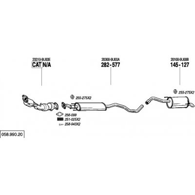 Bosal BS 282-577 – Hledejceny.cz