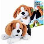 Rappa Plyšový kamarád pes Bobík Interaktivní – Zbozi.Blesk.cz